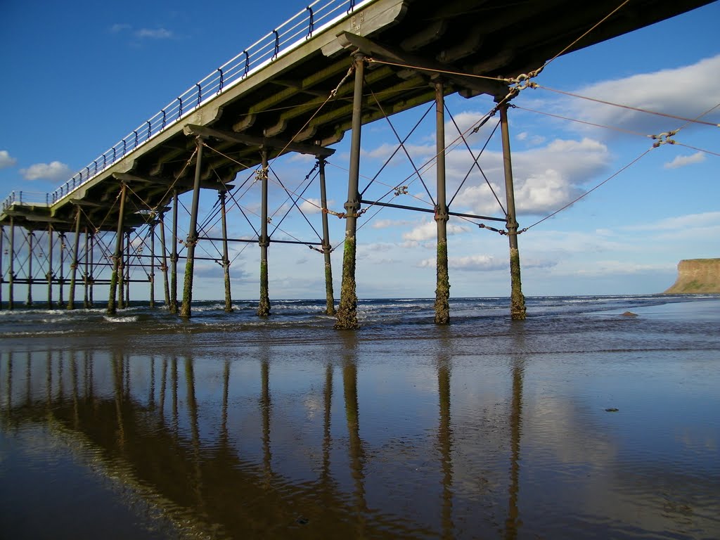 Saltburn's Pier by Lord Hartley