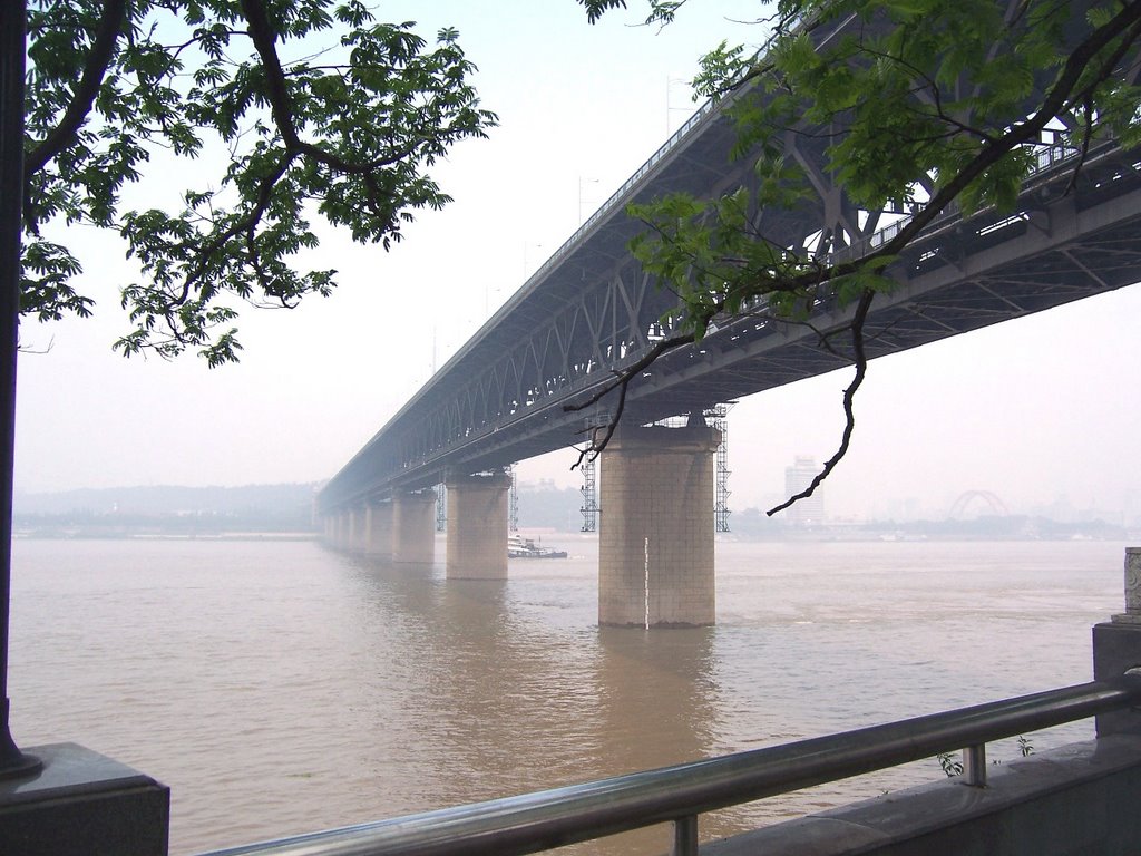 Wuhan Yangzi river bridge by 魏勇