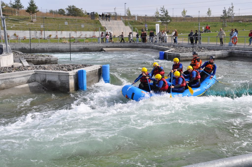 Rafting auf der Kanuanlage by Carsten Wagner