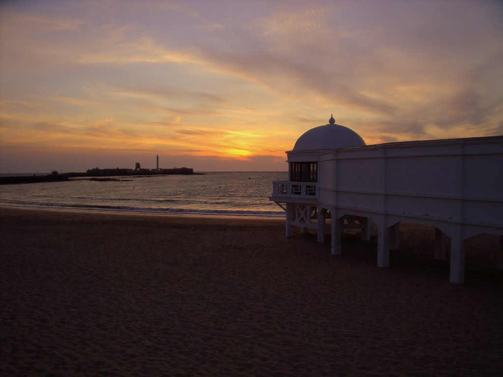 Atardecer en La Caleta by Cadizhead