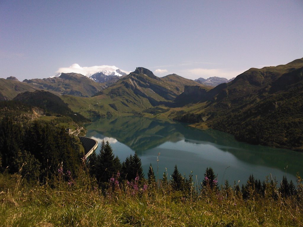 Lac du barrage de Roselend by gerald_aks