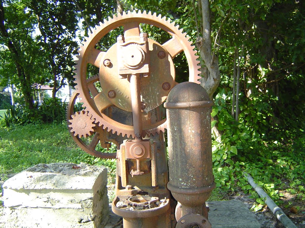 Antigua bomba de Agua en el Parque Sewell construida en 1897. Miami, FL. by JOSE GARCIA CABEZAS