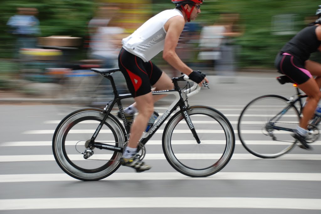 Central Park Biker by Mario0407