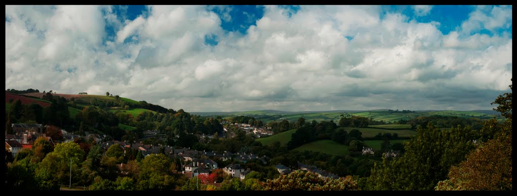 Totnes (View from the Castle) by darth-eider