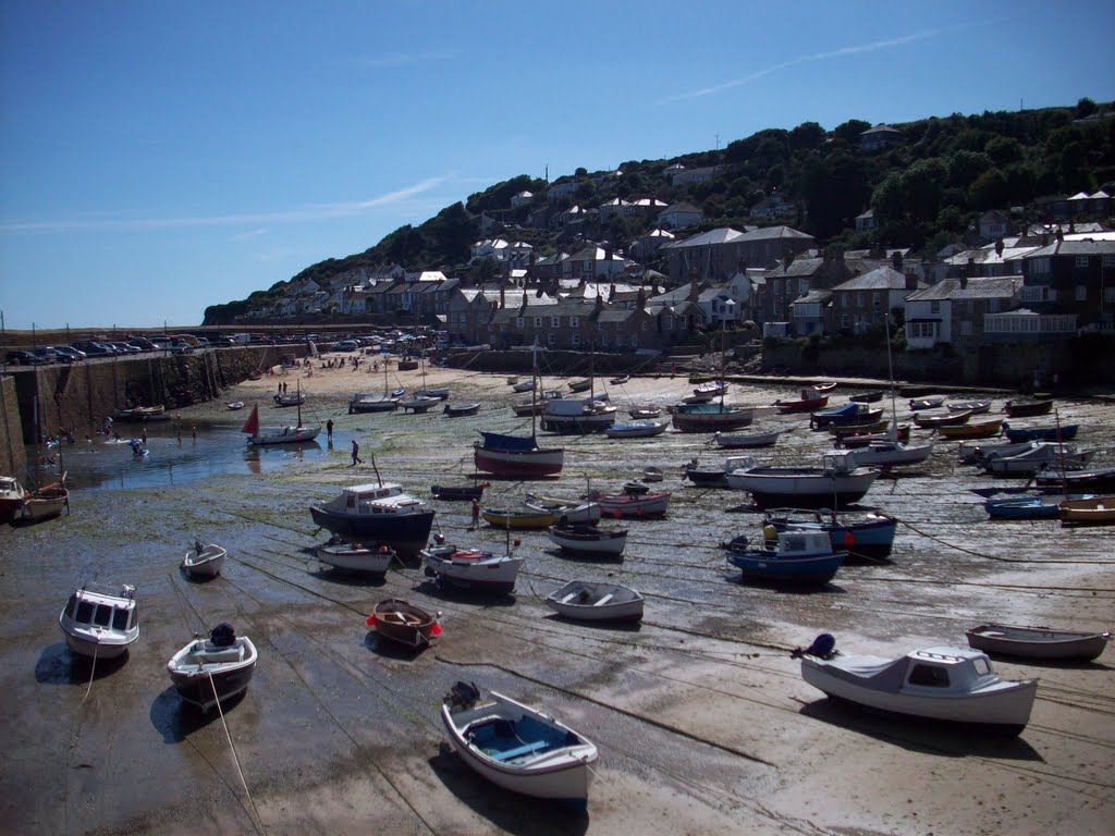 Mousehole Harbour by Lee A Holmes