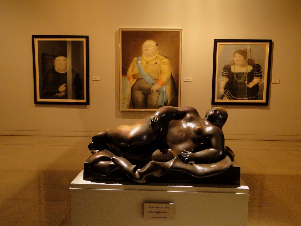 "Mujer reclinada" - Fernando Botero by Noé Alfaro Chaves