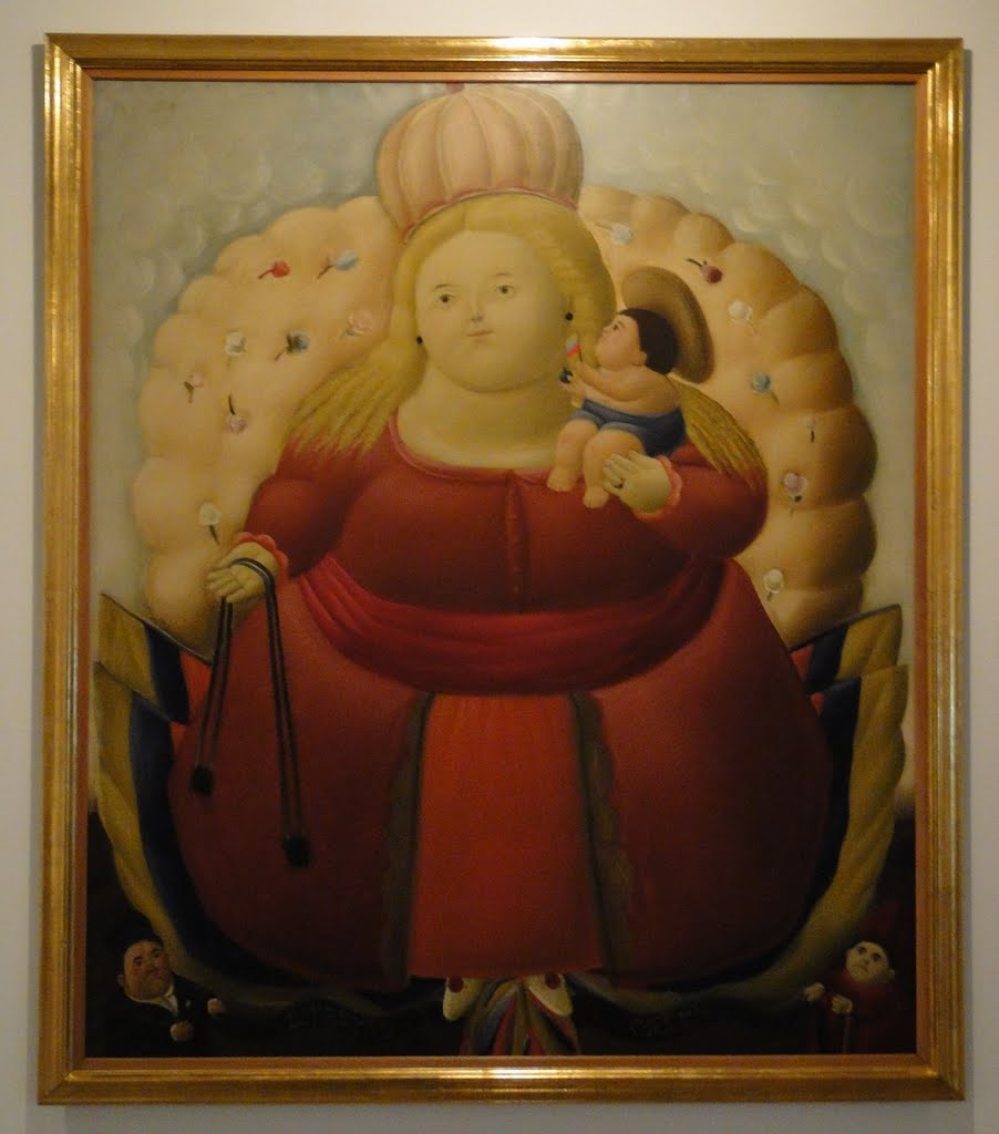 "Nuestra Señora de Colombia" 1967 - Fernando Botero by Noé Alfaro Chaves