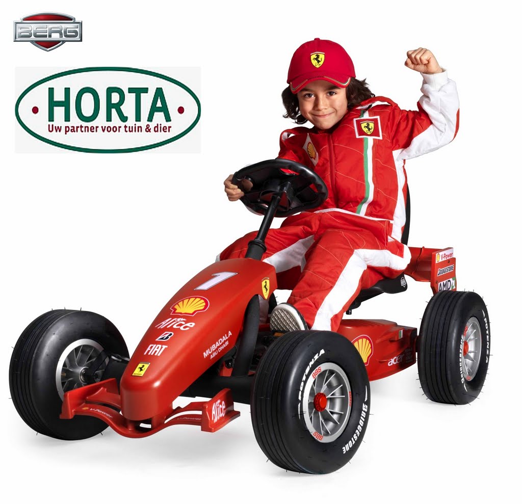 Ferrari van Berg Toys bij Horta Dendauw Kuurne by Horta Dendauw