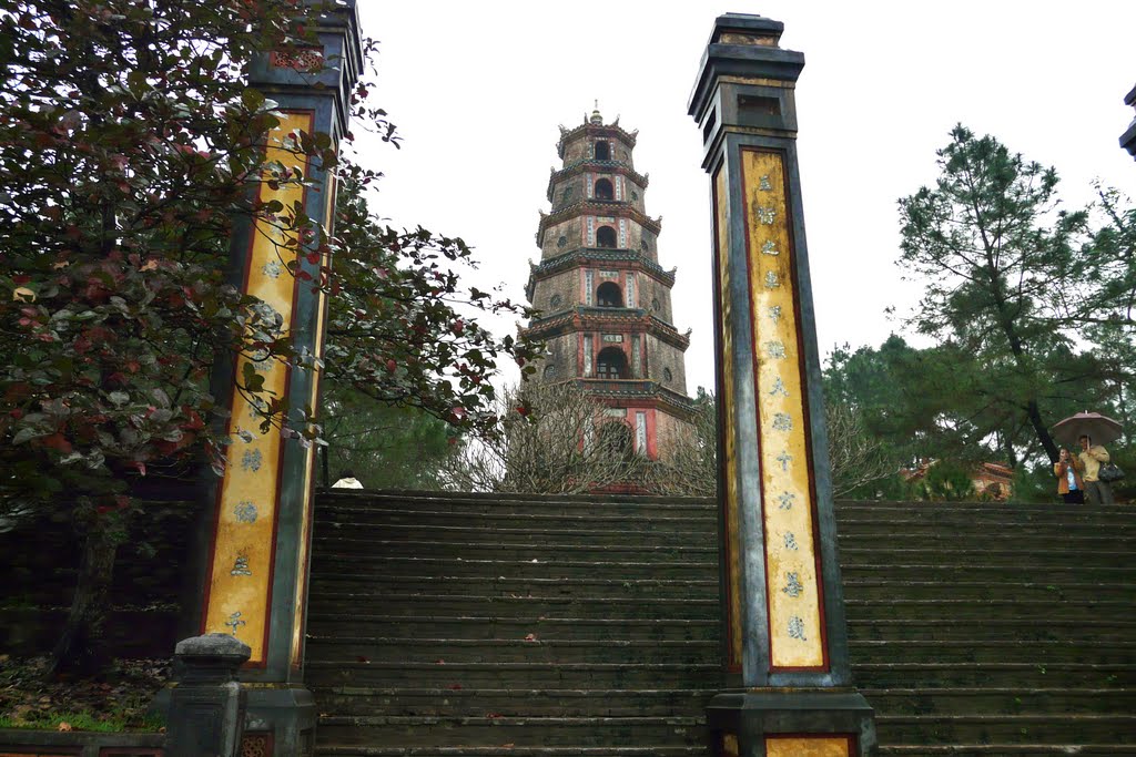 Thien Mu Pagoda - Hue by Joseph-Cro