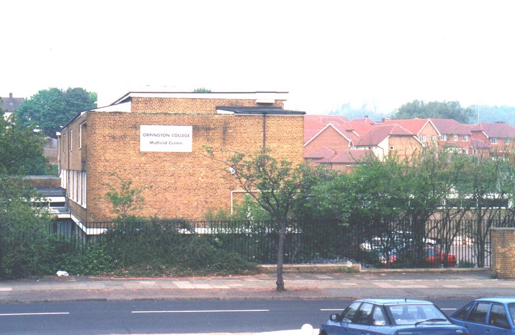 MY OLD SECONDARY SCHOOL .NOW ORPINGTON COLLAGE by CLIVE BAILEY