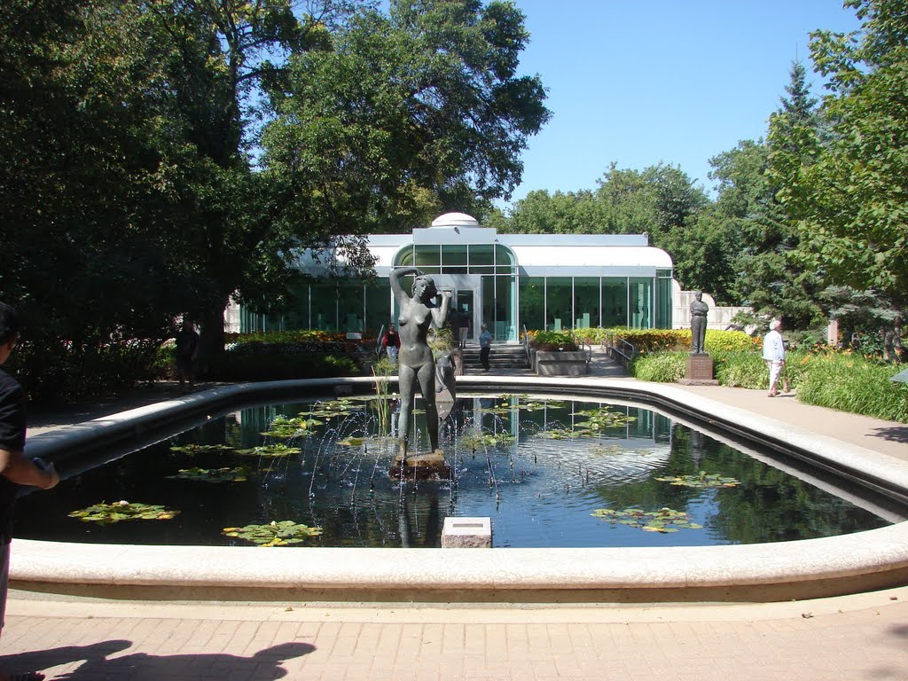 Leo Mol Sculpture Garden in Winnipeg, MB, Canada by Peter H Orlick