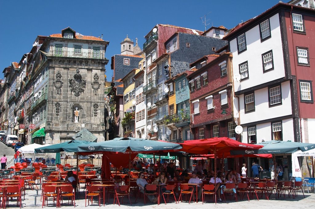 Praça da Ribeira - Porto by molineli