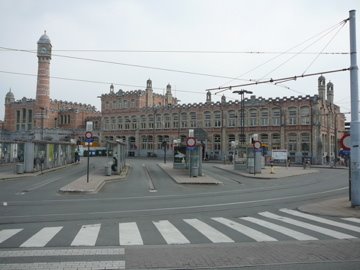 La gare de Gent-Sint-Pieters sur la Place Koningin Maria Hendrika et son architecture exubérante (1) by zagreus