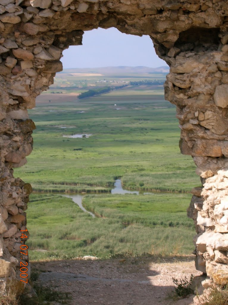 View from Heracleea stronghold, Enisala by raduconstantin