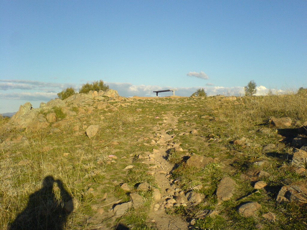 Seat at the top of Mt. Taylor by Mark Read