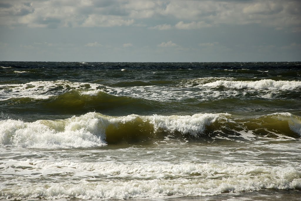 Baltic sea in Papes, Latvia by Renatorius (Reno)