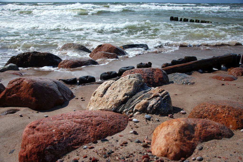 Baltic Sea coast in Papes, Latvia by Renatorius (Reno)