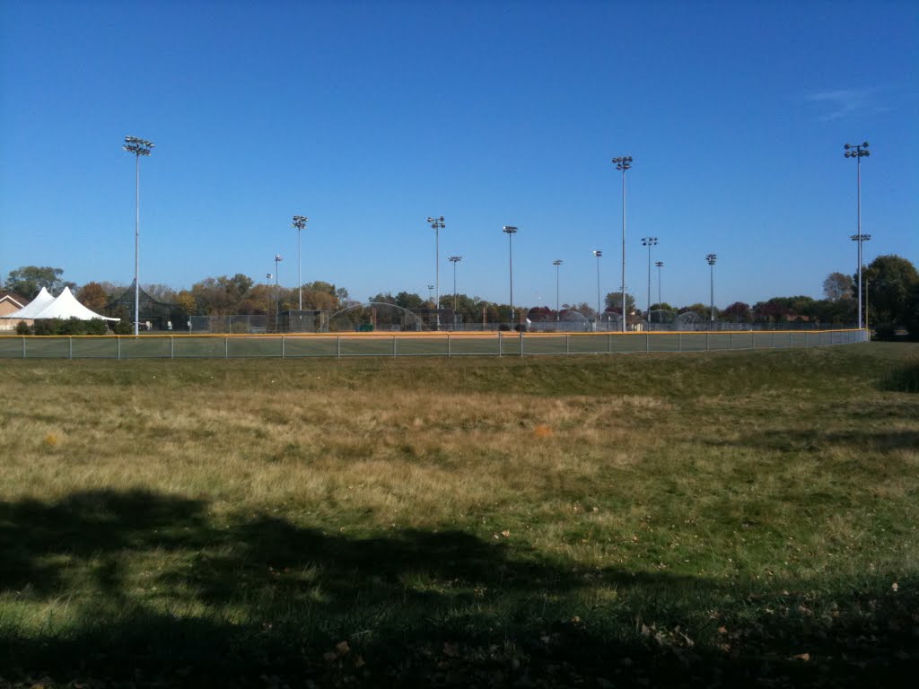 Baseball Fields at Berens Park by brianzable