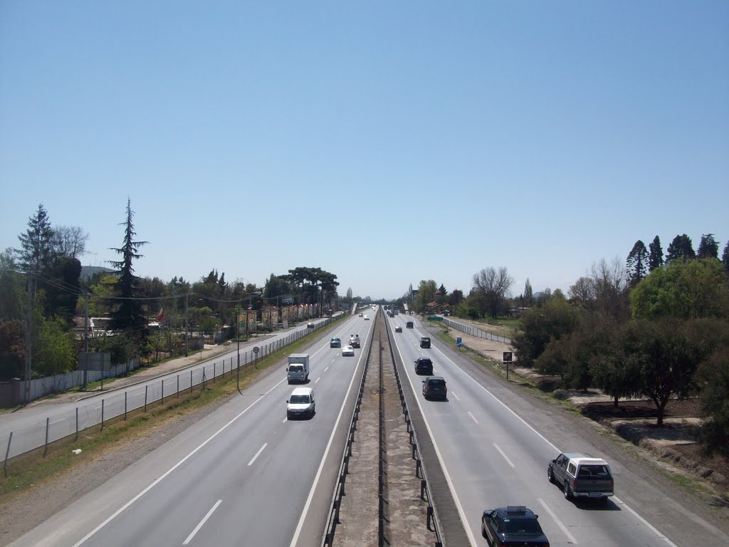 Autopista Central. Buin Santiago by Ignacio Paredes