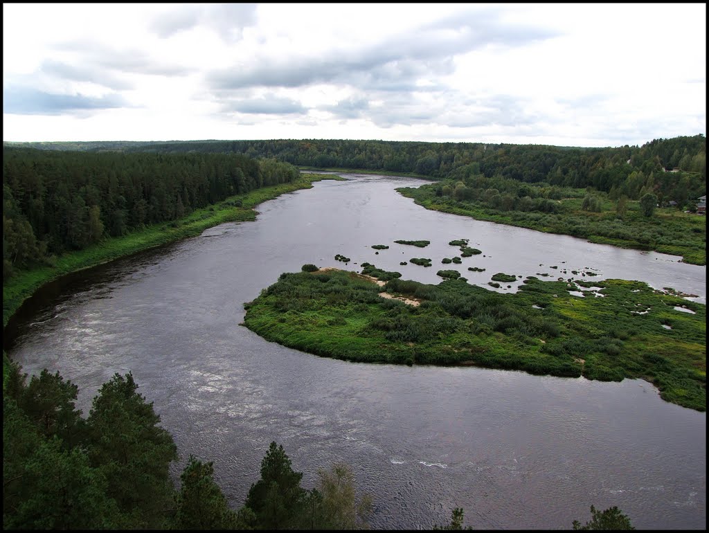 Daugava river near Krāslava by Klexis