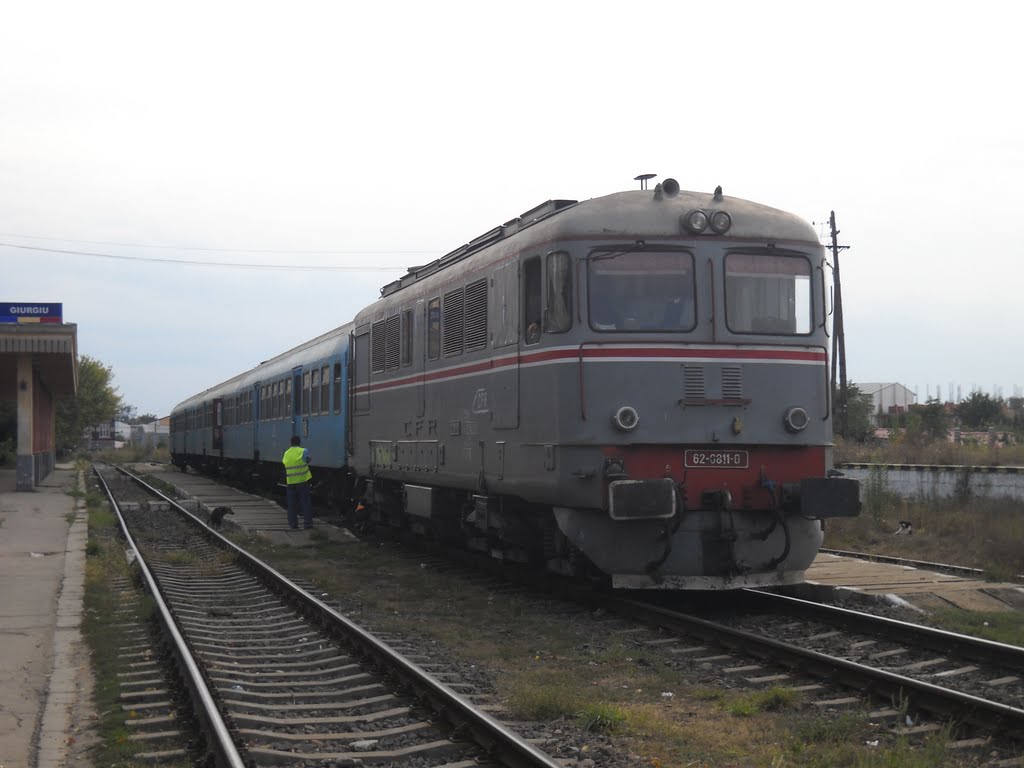 Giurgiu - Gradistea train by Radu Constantin