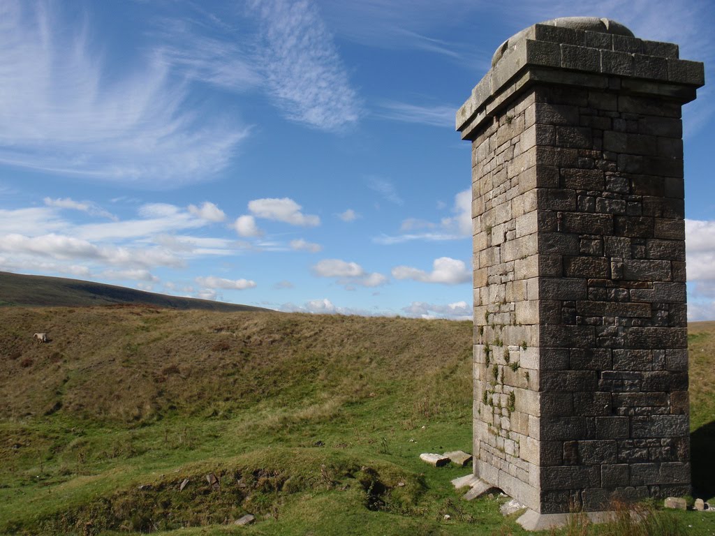 Old chimney at Blaenavon by Ben Dunster