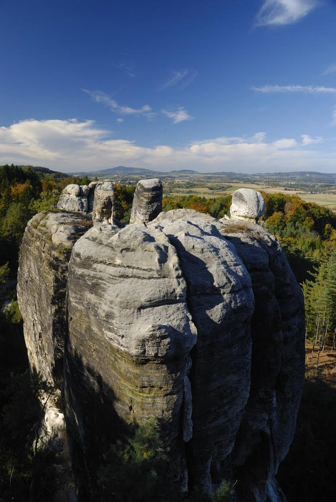 Hrubá Skála, Czech Republic by David Hruska