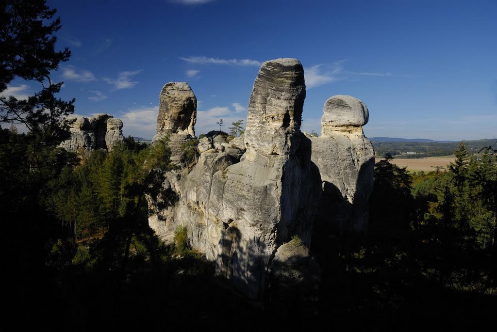 Hrubá Skála, Czech Republic by David Hruska