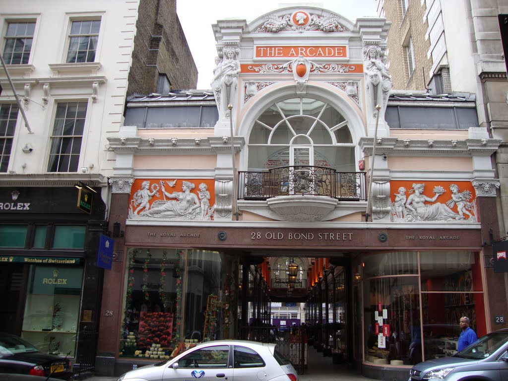 London, UK - Old Bond Street (The Arcade) by L.S.Macedo