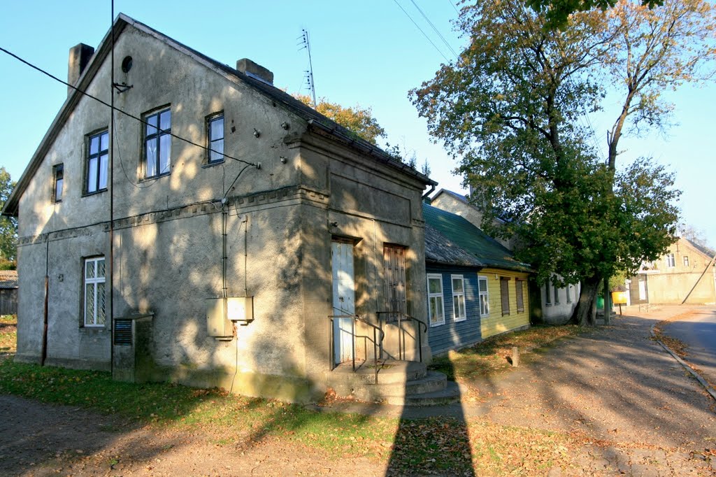 Smalininkai, here was store in the past, October 2010 by Egidijus Giedraitis