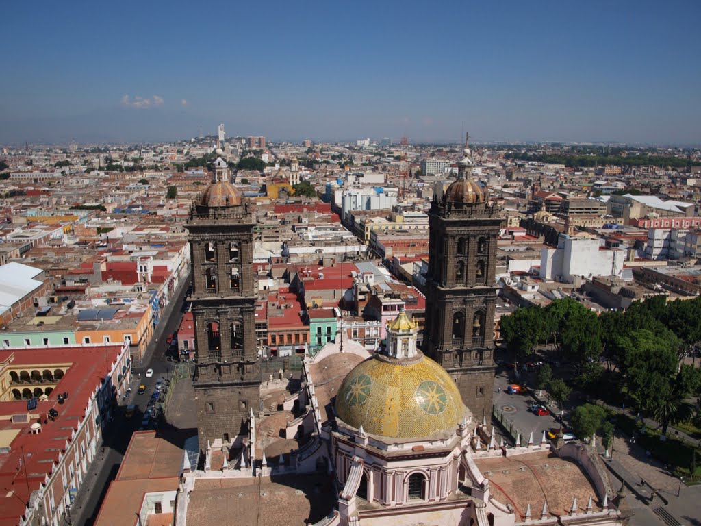 Fotografía aérea de Puebla by SIVIN