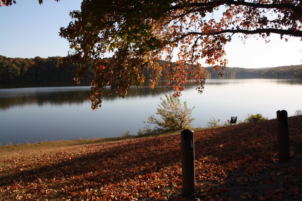 Glen O Jones Lake and Recreation Park...Saline County Back Roads South Of Equality, Illinois...Oct 9 2010......(1622394350) by 1622394350