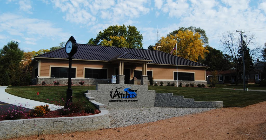 Village Of Amherst Administrative Building, a.k.a. The Village Hall by farmbrough