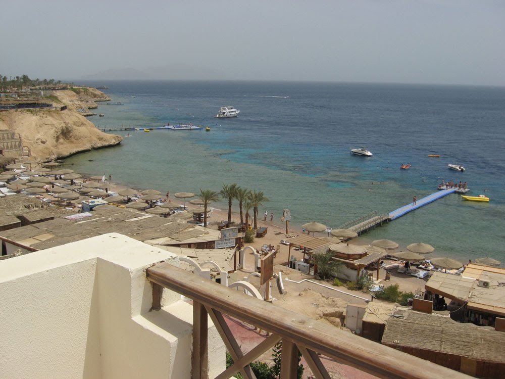 Shark's bay Oasis property. Beach panorama from roof by Yes, Lithuania