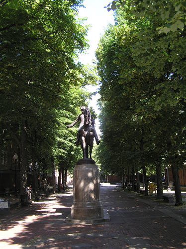 Paul Revere Statue by rmcconn2