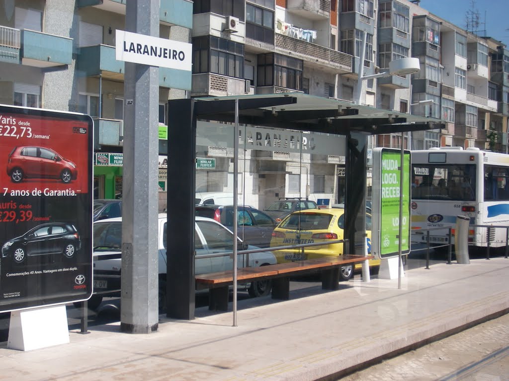 Metro do Sul do Tejo. Estação de Laranjeiro by elargonauta