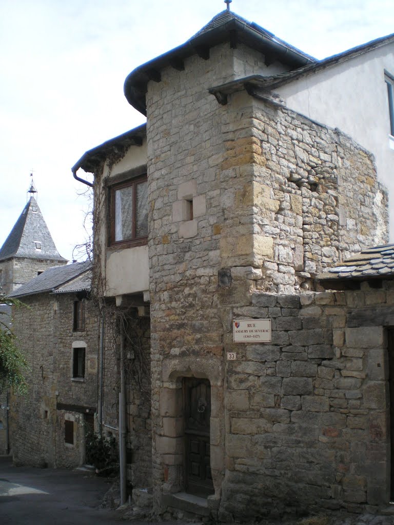 Rue Amaury de Severac ( 1365-1427 ) by R. H