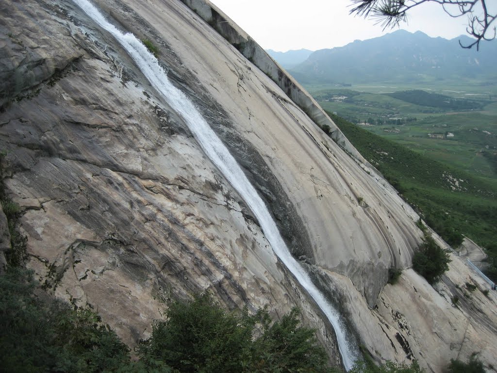 Waterfall at Mount Suyang by David Stanley