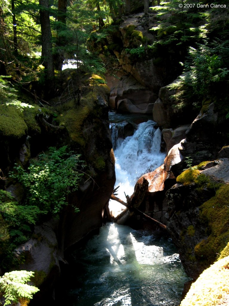 2007 - August 5th - 17:53Z - Avalanche Gorge (Middle Falls) by Dann Cianca