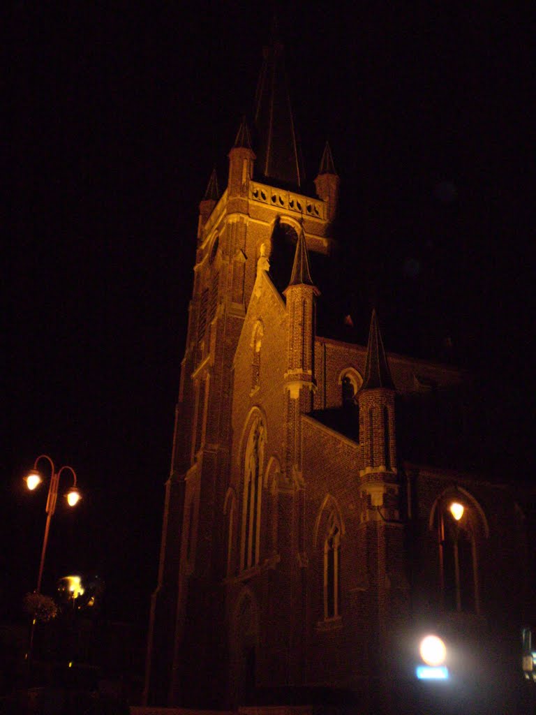 Church Lichtervelde @ NIGHT by Mathias/foto