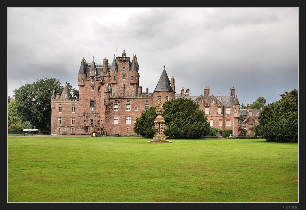 Glamis Castle - bright side by glex555