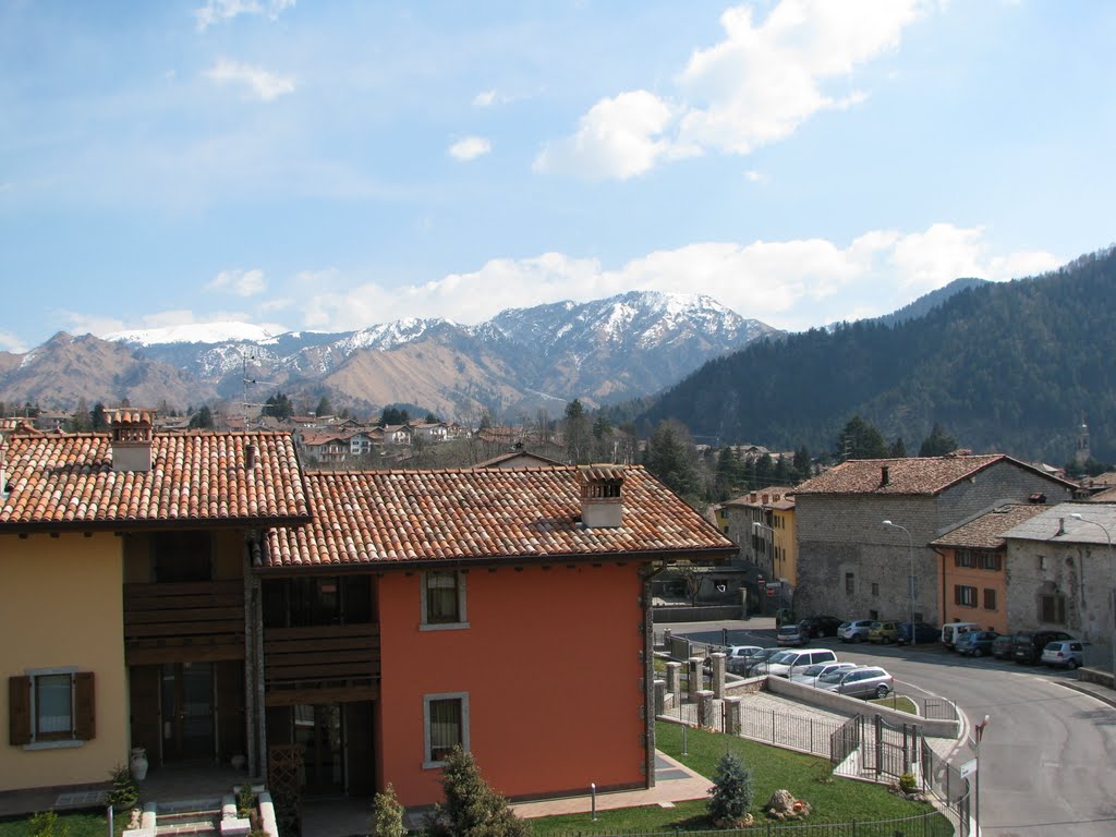 MONTE PORA VISTO DA CASA by Emilio Agazzi