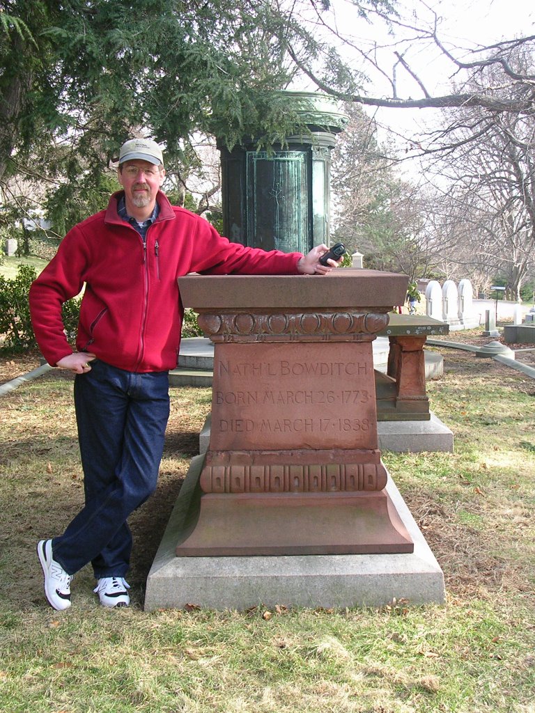 Grave of Nathaniel Bowditch by pzelz