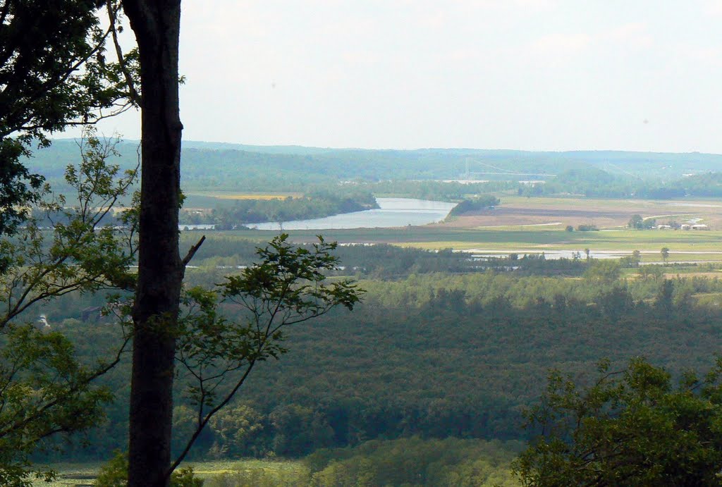 Mississippi river from Pine Hills by intian