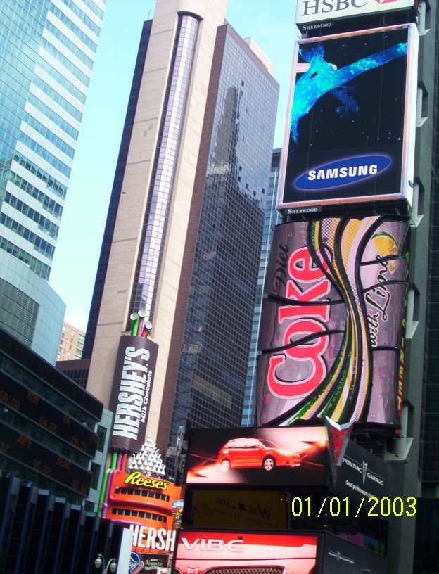 Times Square & buildings on the backround by andysanisidro