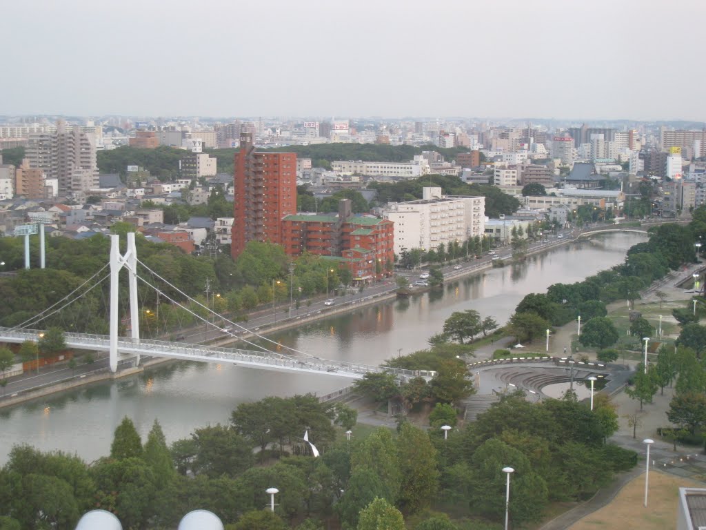 Nagoya view from Congress Center by ejc17