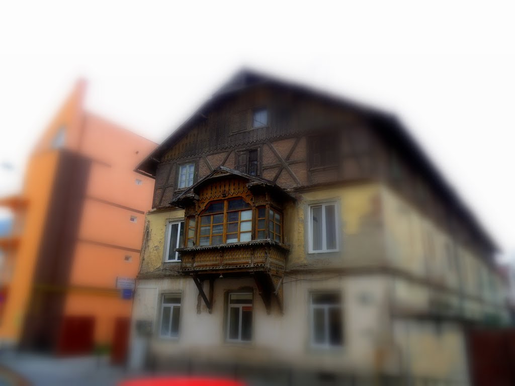 Nice old Wood Balcony by eugen_chicio