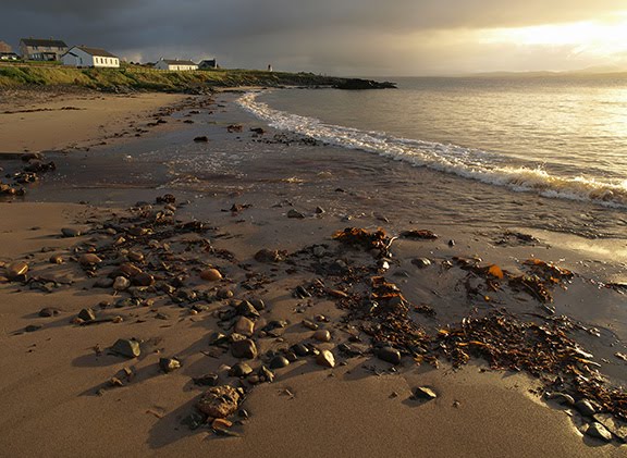 Sunrise at the Port Charlotte hostel, Islay by Ian Besch