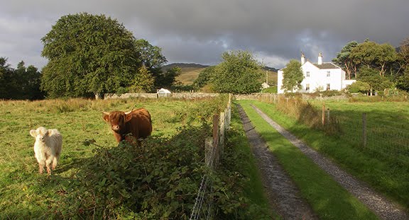 The Manse, Craighouse, Jura by Ian Besch