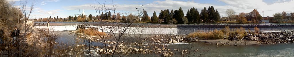 The falls at Idaho falls by cympaul90